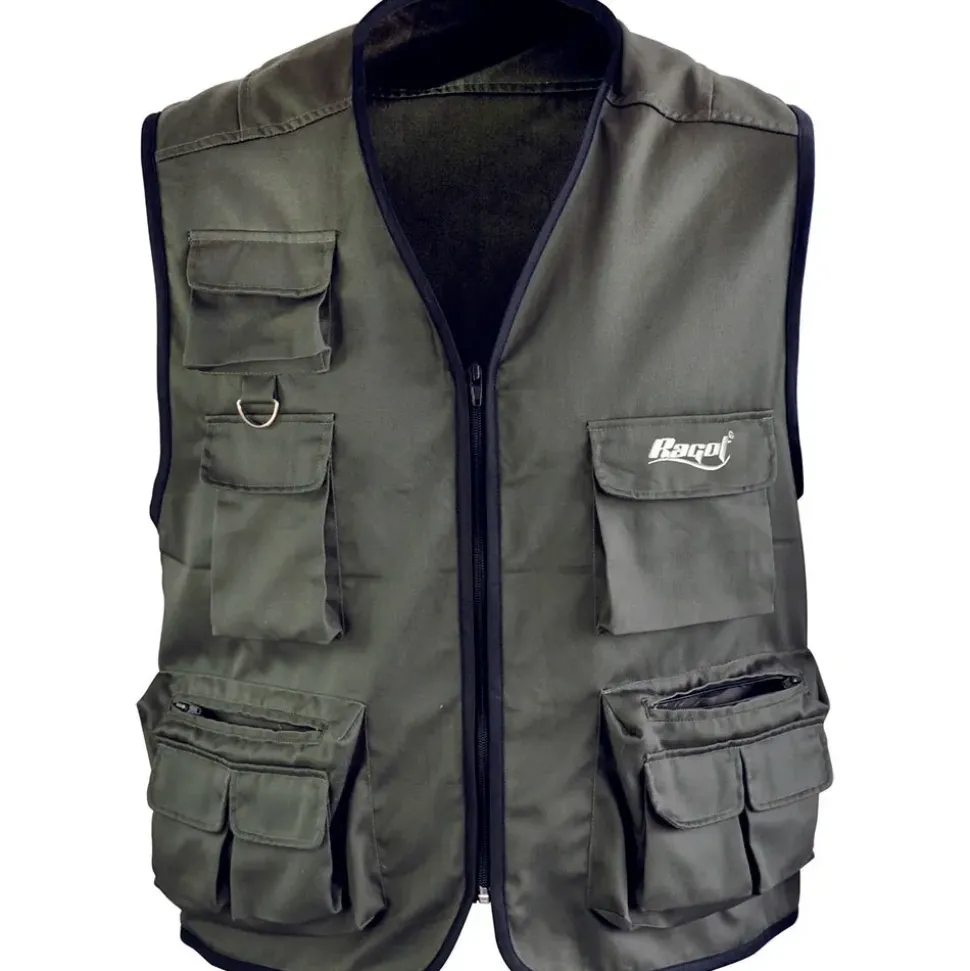 Ragot Chaleco de pesca 10 Pockets