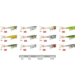 Rapala Popper X-Light 4.5g 40 mm