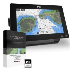 Raymarine Plotter con cartografía Axiom + 9 RV RV3D LightHouse Western Europe