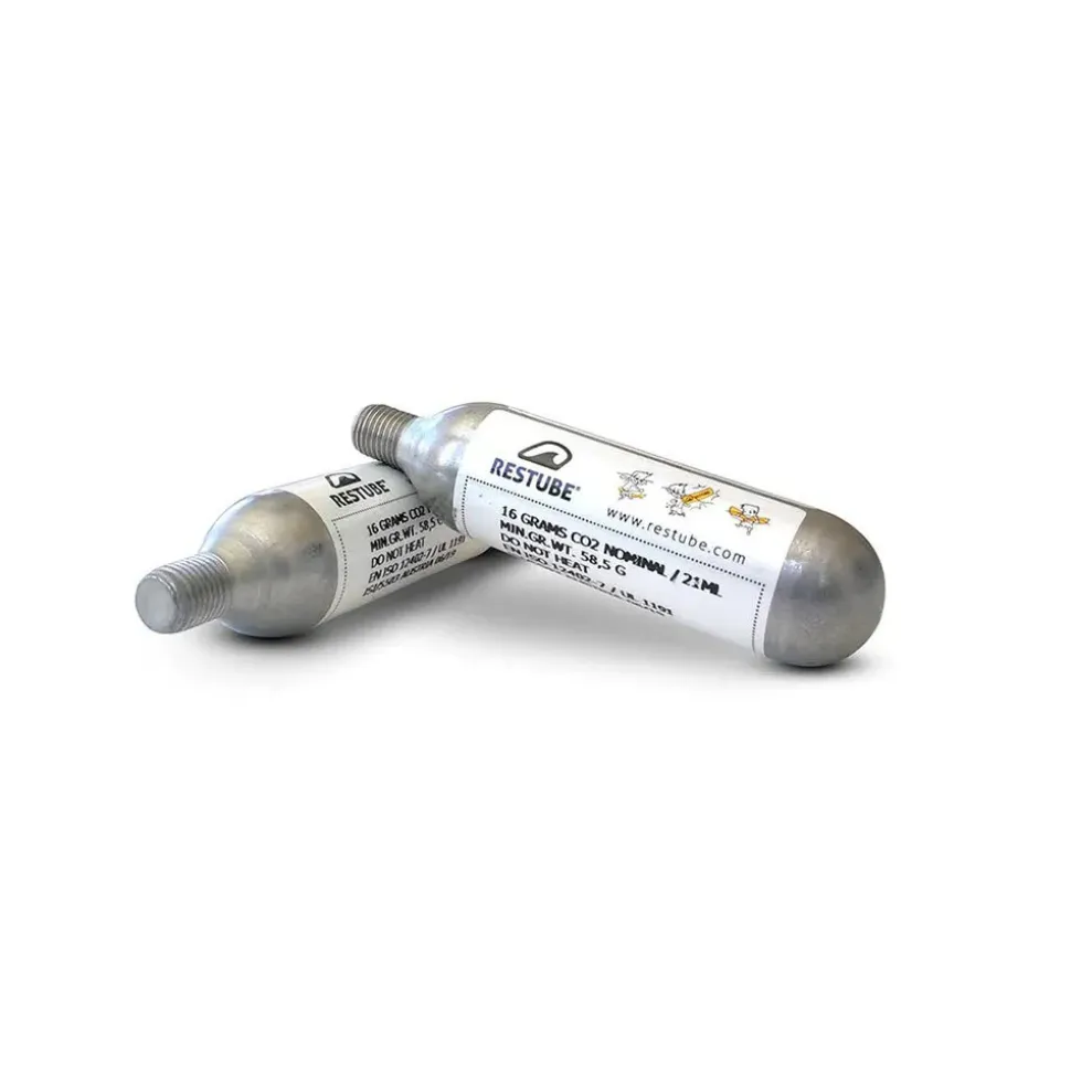 Restube Cartucho de CO2 16g 2 unidades