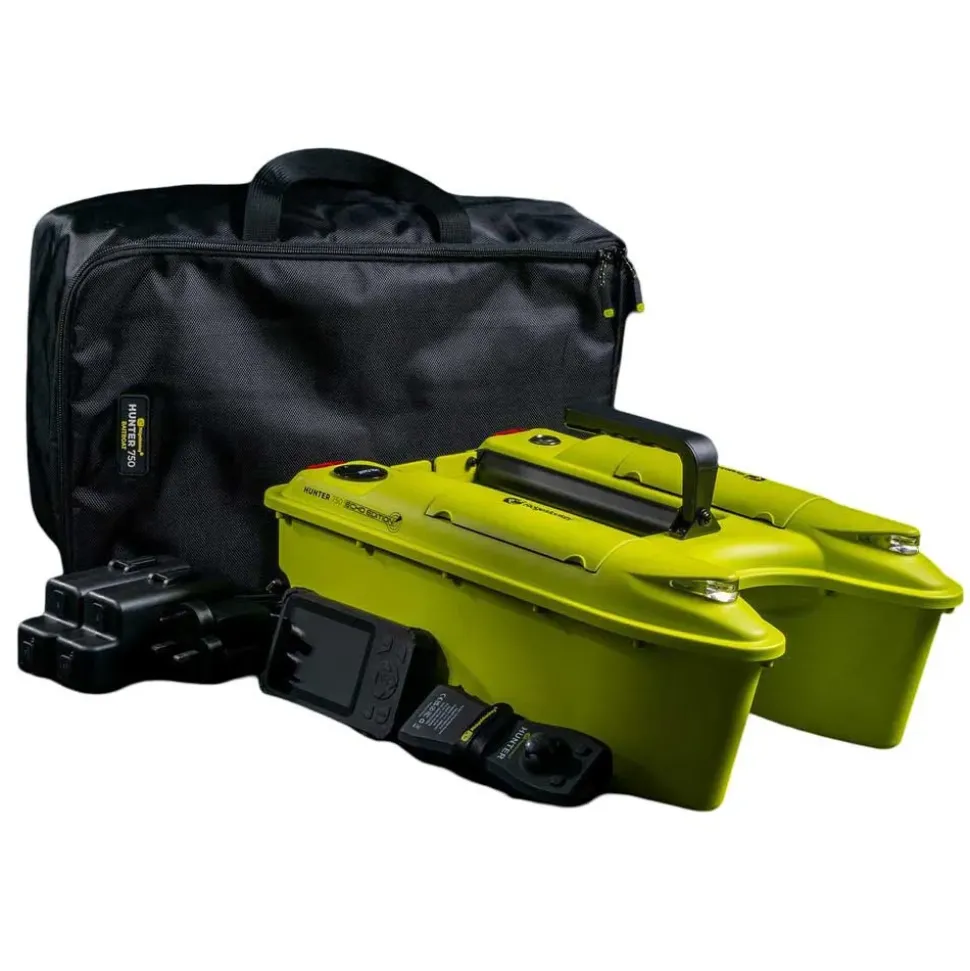 Ridgemonkey Barco de cebo Hunter 750 Hi Viz