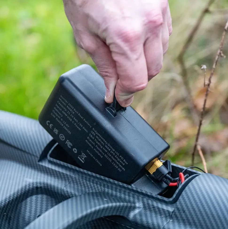 Ridgemonkey Batería Hunter 3000 Twin Pack