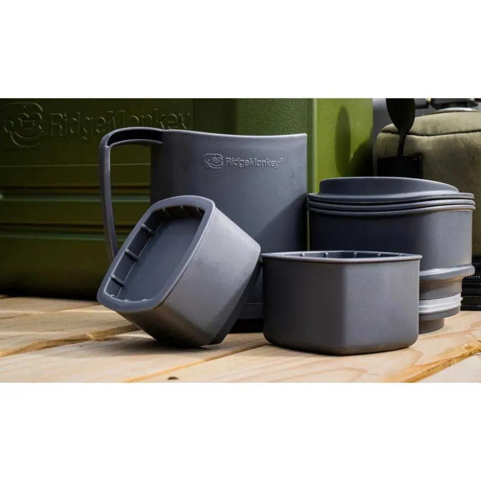 Ridgemonkey Taza térmica DLX Brew Set