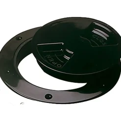 Sea-dog Line Placa de cubierta de cuarto de vuelta con línea suave y collar interno