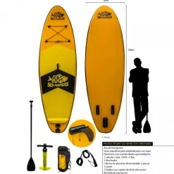 Sea Monsters Set de paddle surf hinchable 85Kg