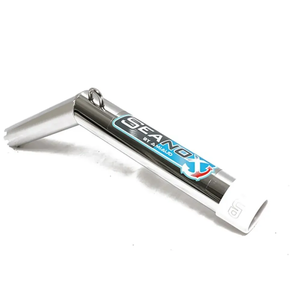 Seanox Soporte para caña de pescar extraíble 135 Acero inoxidable