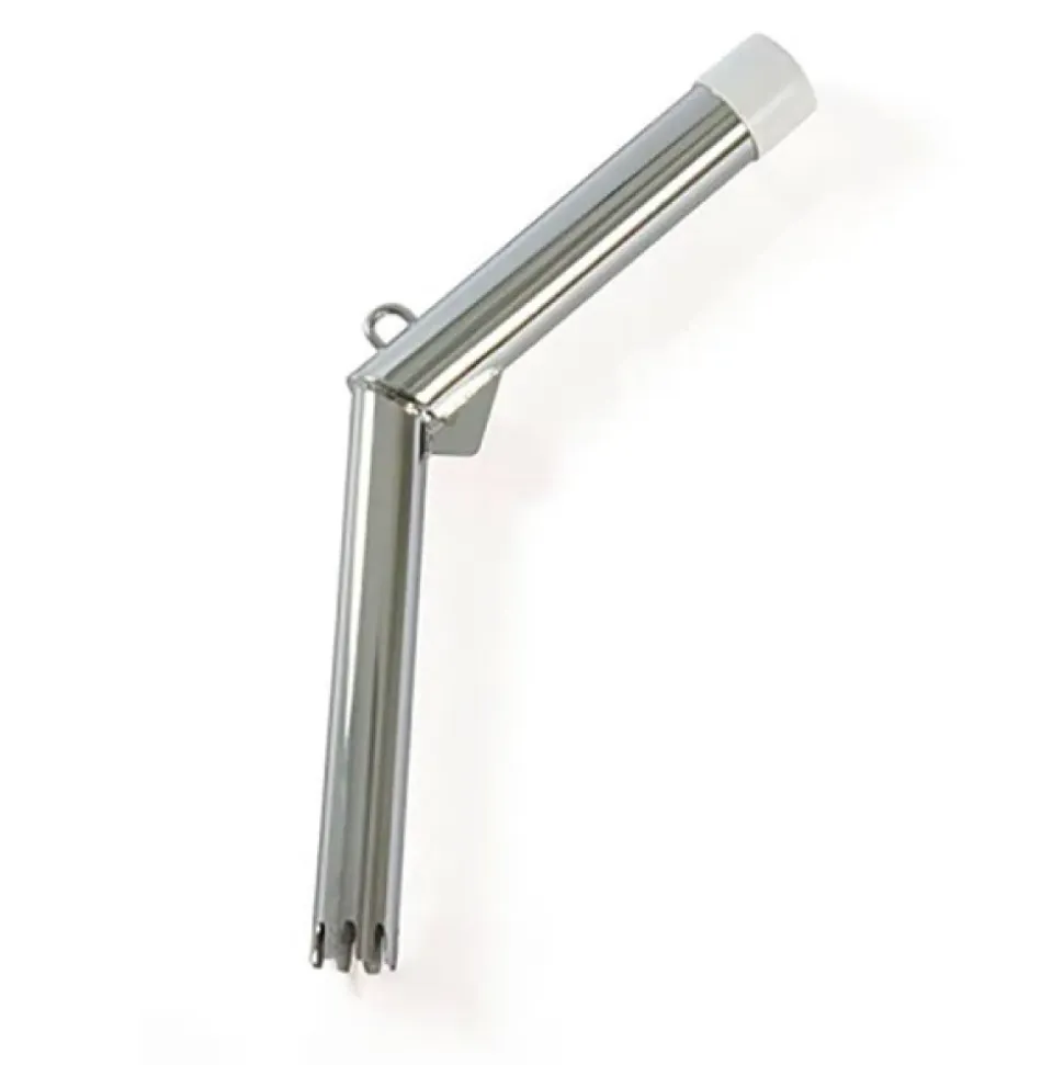 Seanox Soporte para caña de pescar extraíble 135 Acero inoxidable