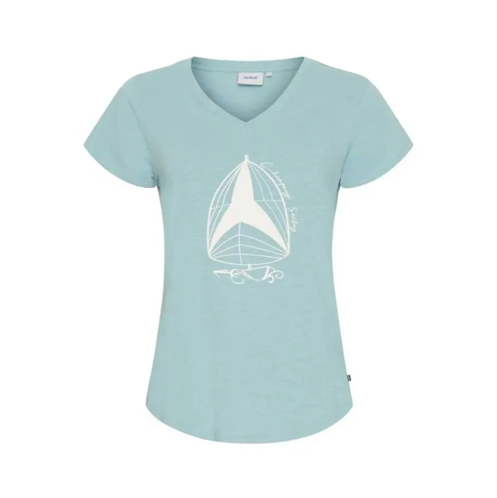 Sea Ranch Camiseta de manga corta con cuello pico Asta