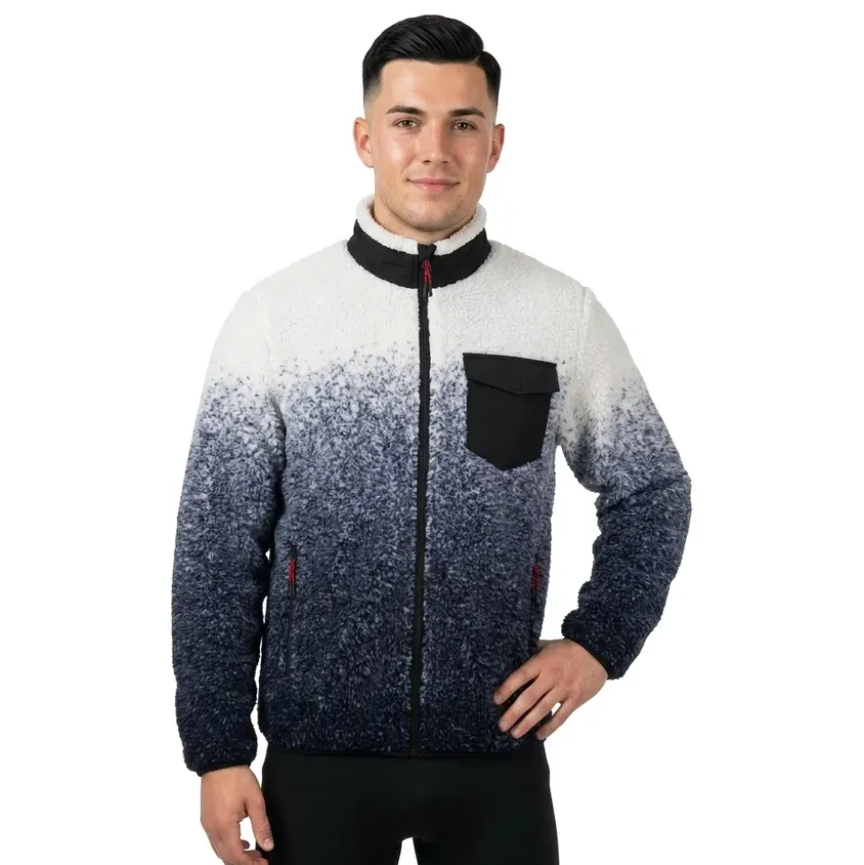 Sea Ranch Forro polar con cremallera Leo Dip Dye