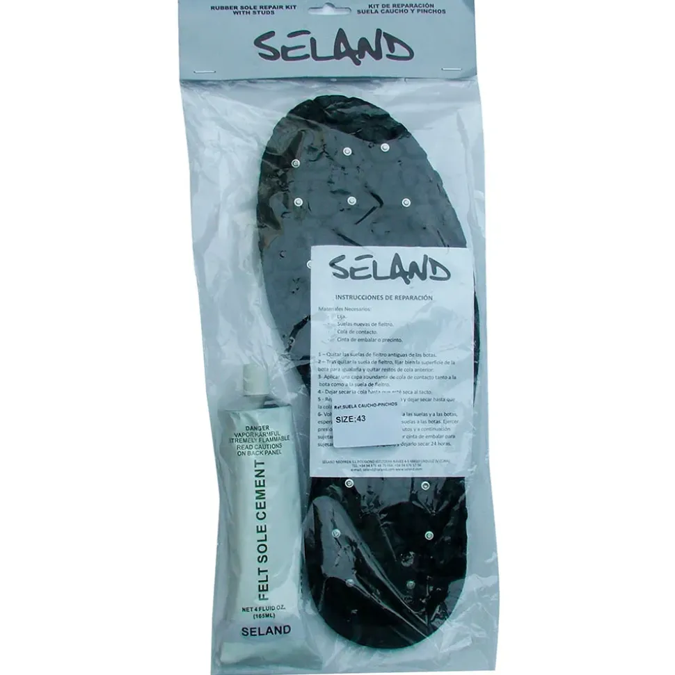 Seland Plantillas Popcorn pack kit with rubber spikes