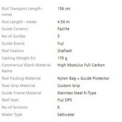 Shimano Fishing Caña de surfcasting telescópica SpeedMaster EX