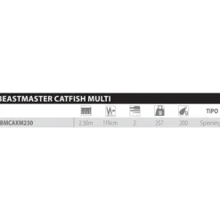 Shimano Fishing Caña siluro Beastmaster AX Multi