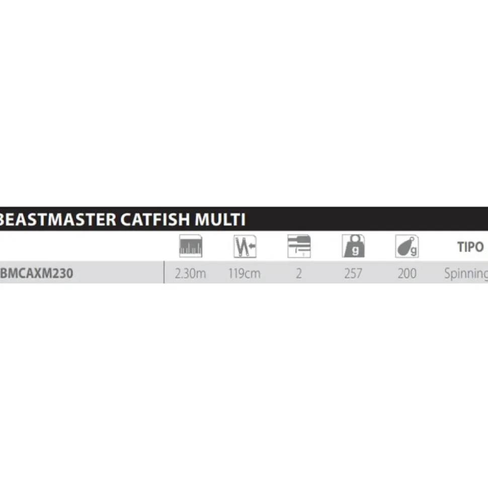 Shimano Fishing Caña siluro Beastmaster AX Multi