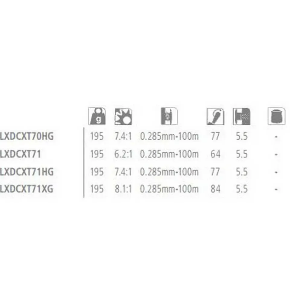 Shimano Fishing Carrete baitcasting SLX XT DC