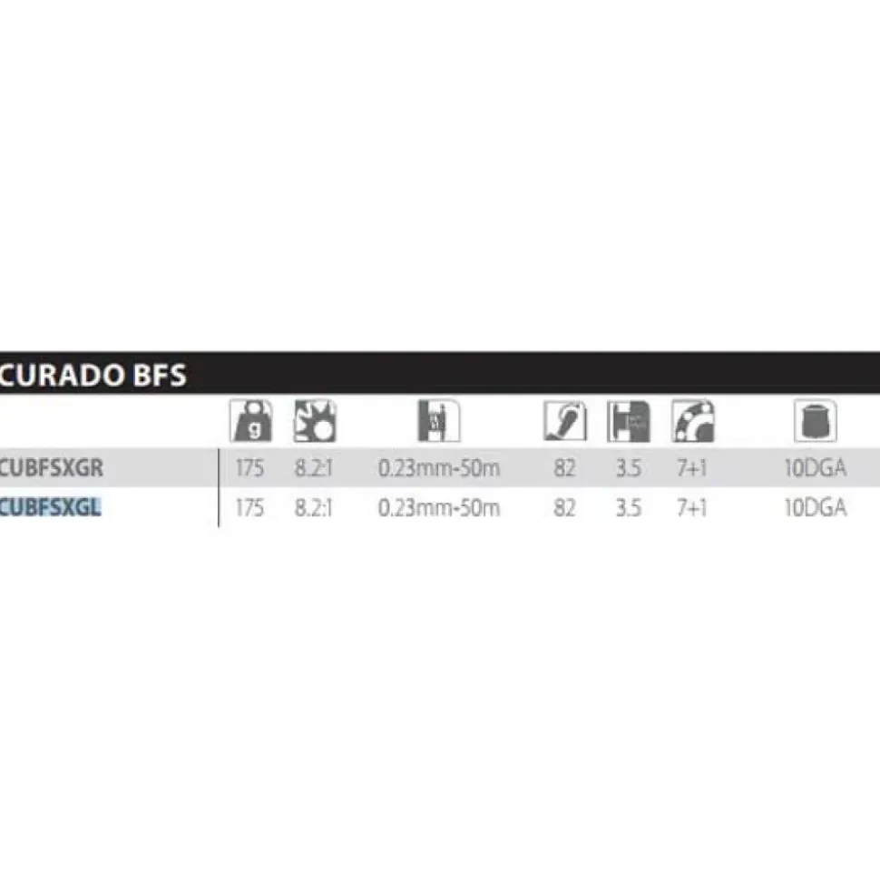 Shimano Fishing Carrete baitcasting Curado BFS XG
