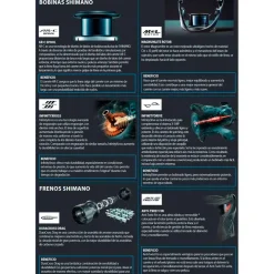 Shimano Fishing Carrete curricán Talica II RH