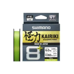 Shimano Fishing Línea trenzada Line Kairiki 8+ 150 m