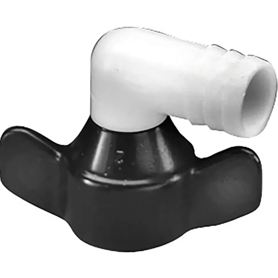 Shurflo Conector de codo 1.27x1.58 cm