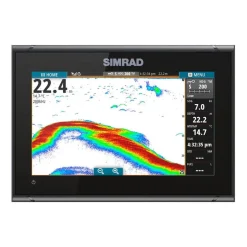 Simrad Plotter con transductor GO9 XSE Row Med/Hi/Dwnscn