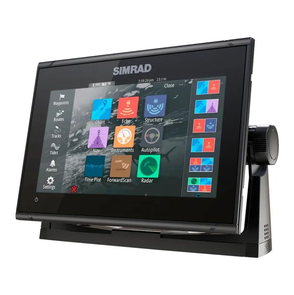 Simrad Plotter de pesca GO9 XSE