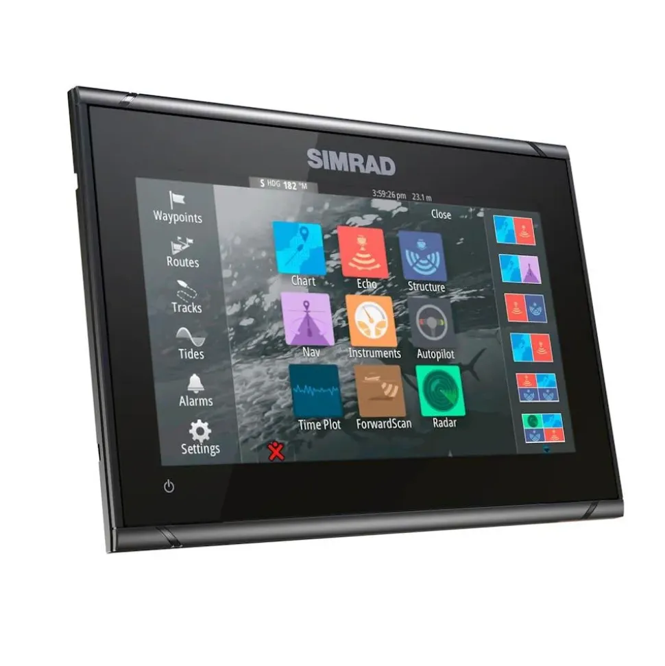 Simrad Plotter de pesca GO9 XSE