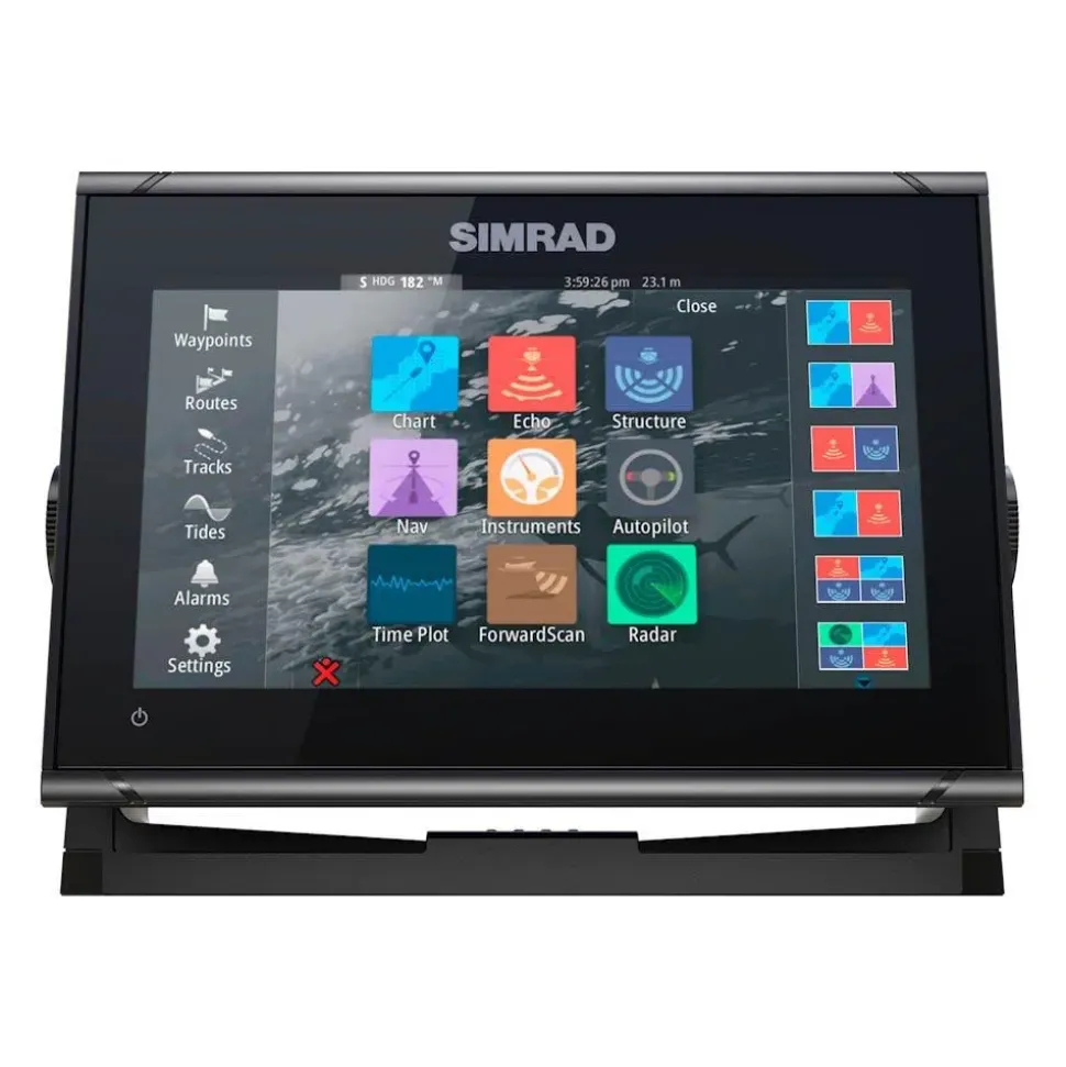 Simrad Plotter de pesca GO9 XSE