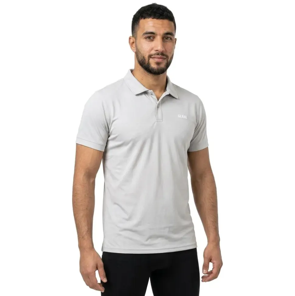 Slam Polo de manga corta UV Active Tech Pique