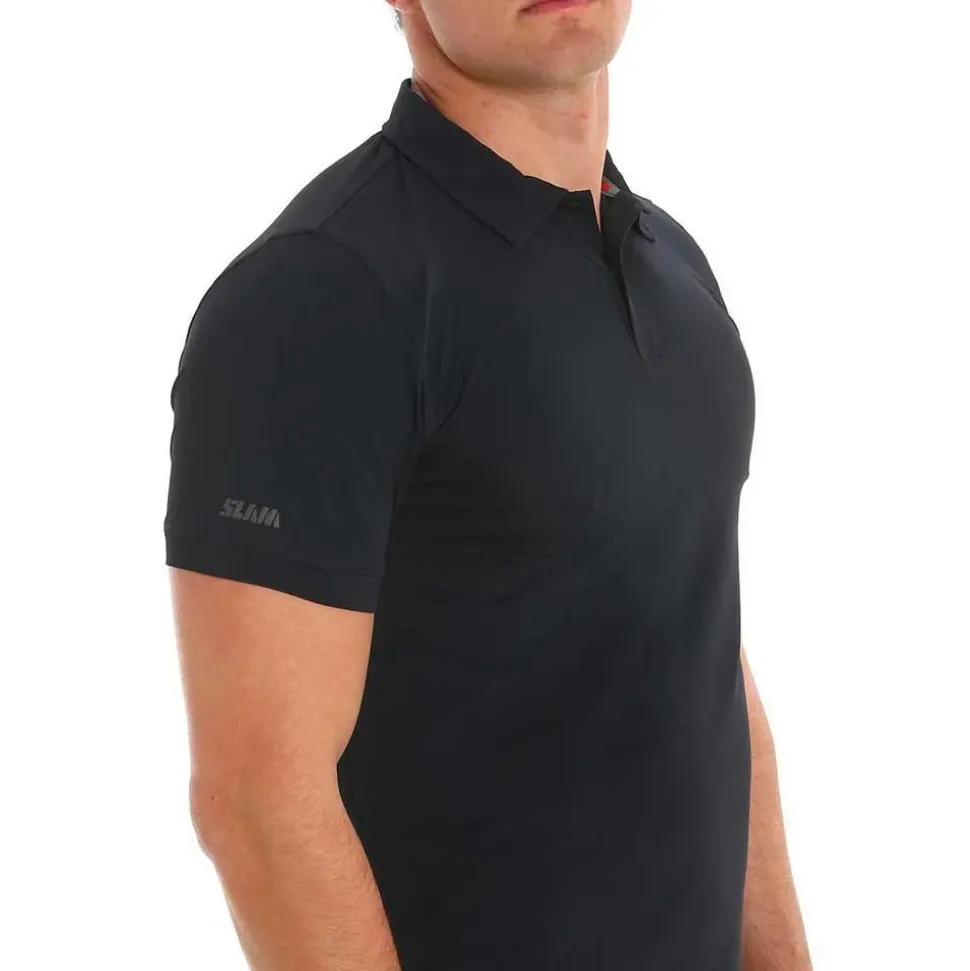 Slam Polo de manga corta UV Active Tech Pique