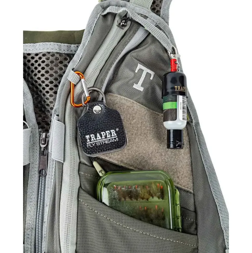 Traper Fly Chaleco de pesca Combo Active Vertical