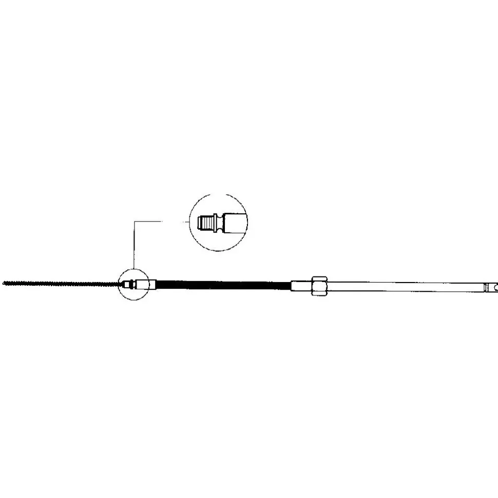 Ultraflex Cable del timón M58