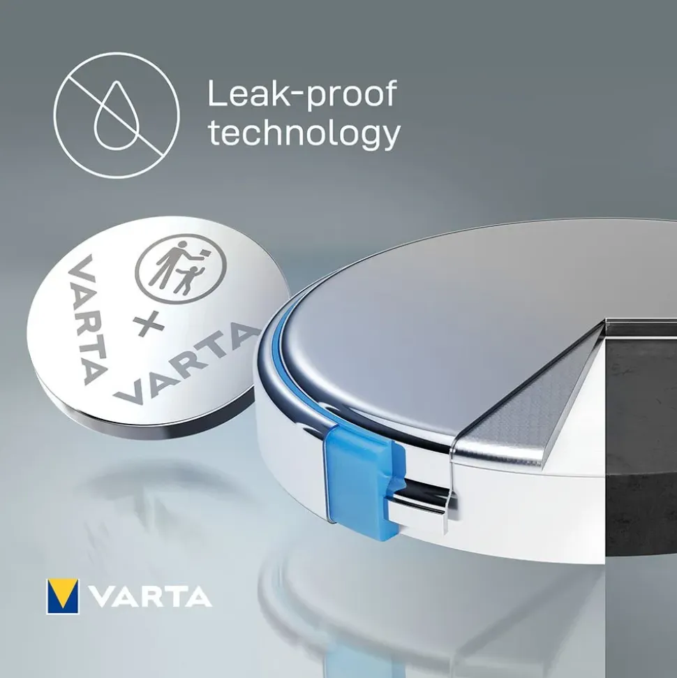 Varta Pila de botón CR2032 5 unidades