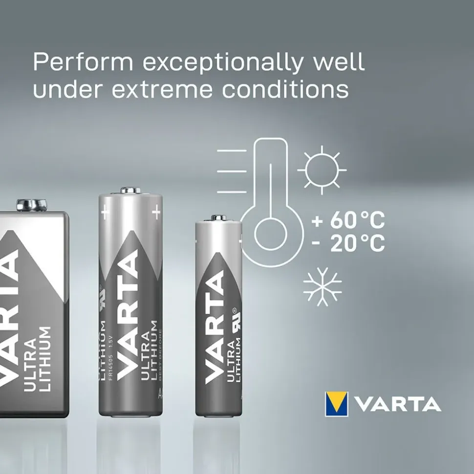 Varta Pilas Ultra Litio Micro AAA LR03
