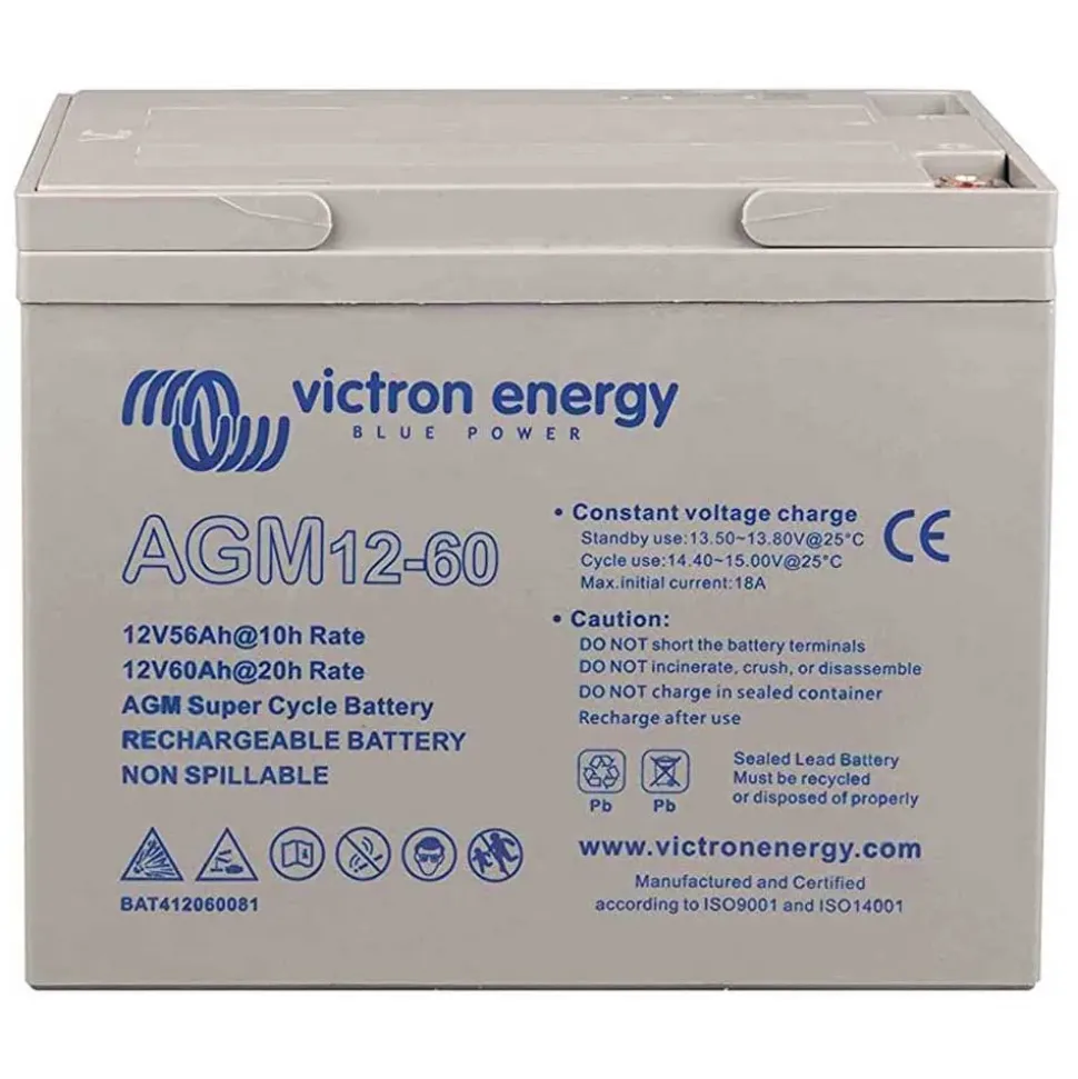 Victron Energy Batería AGM 12V 60Ah