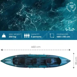 Wattsup Kayak hinchable COD 3P