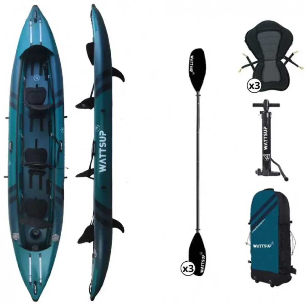 Wattsup Kayak hinchable COD 3P