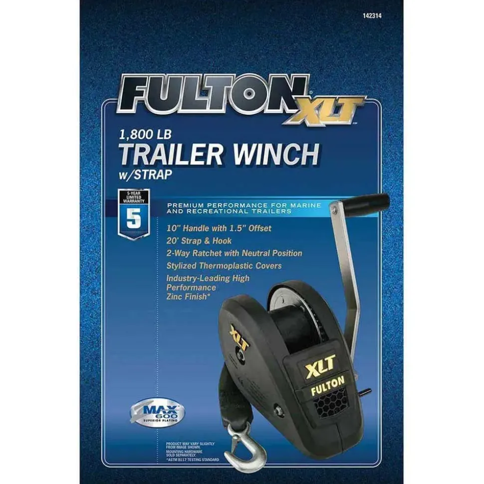 Wesbar Cabrestante de una velocidad serie XLT 1800Lbs