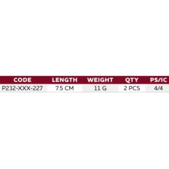 Westin Cola de Repuesto para Señuelo Swim Paddletail 11g 75 mm 2 unidades