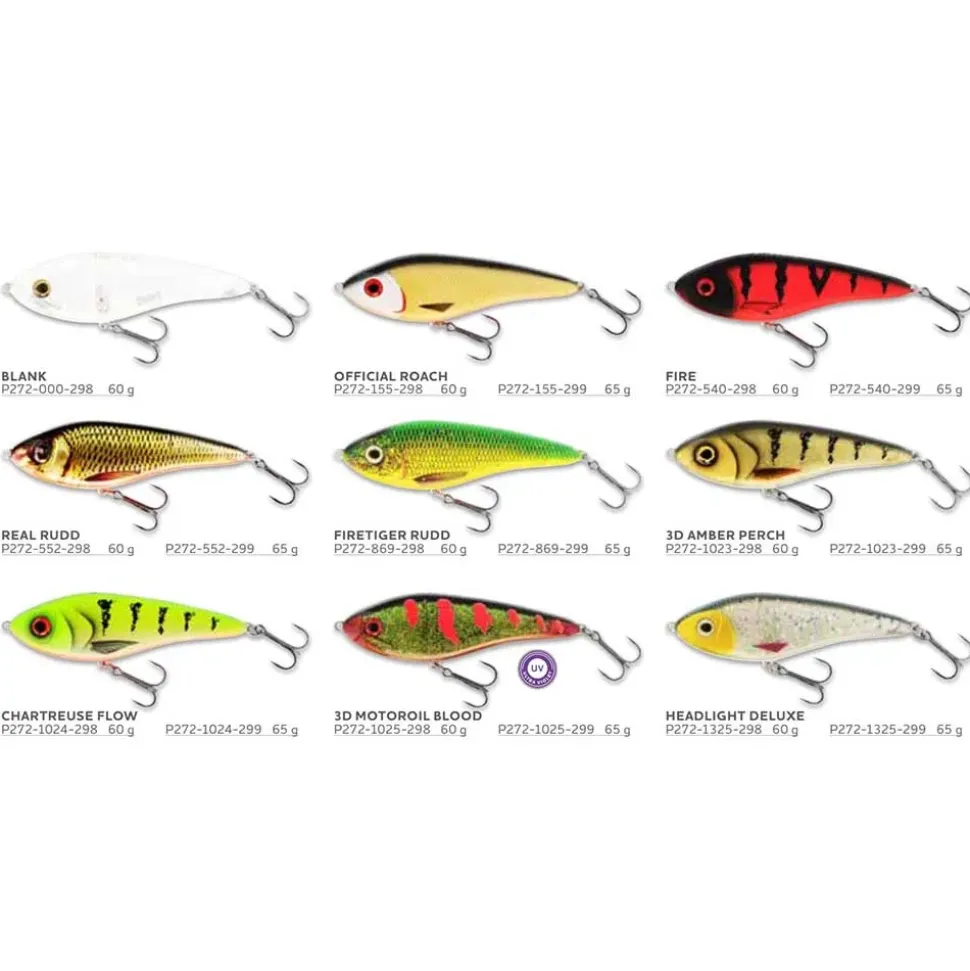 Westin Lipless Crankbait Jerk Sinking 65g 140 mm