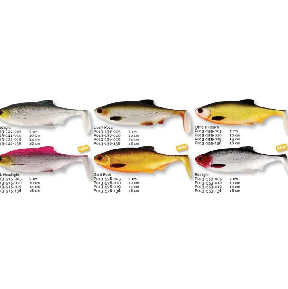 Westin Vinilo Ricky The Roach Shadtail 42g 140 mm