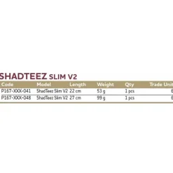 Westin Vinilo ShadTeez Slim V2 53g 220 mm