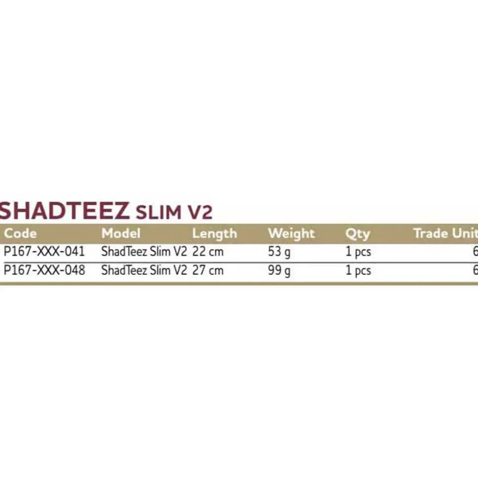 Westin Vinilo ShadTeez Slim V2 53g 220 mm
