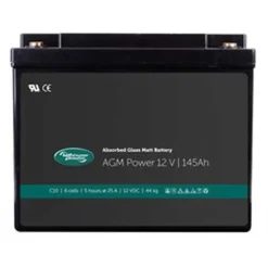 Whisper Power Batería AGM Power Glass Matt 145Ah 12V