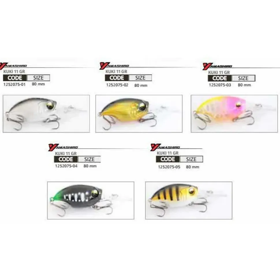 Yamashiro Crankbait Kuki 11g 80 mm