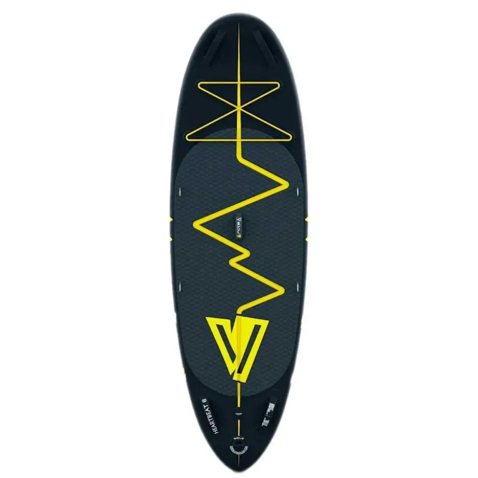 YellowV Set de paddle surf hinchable Heartbeat 8´0´´