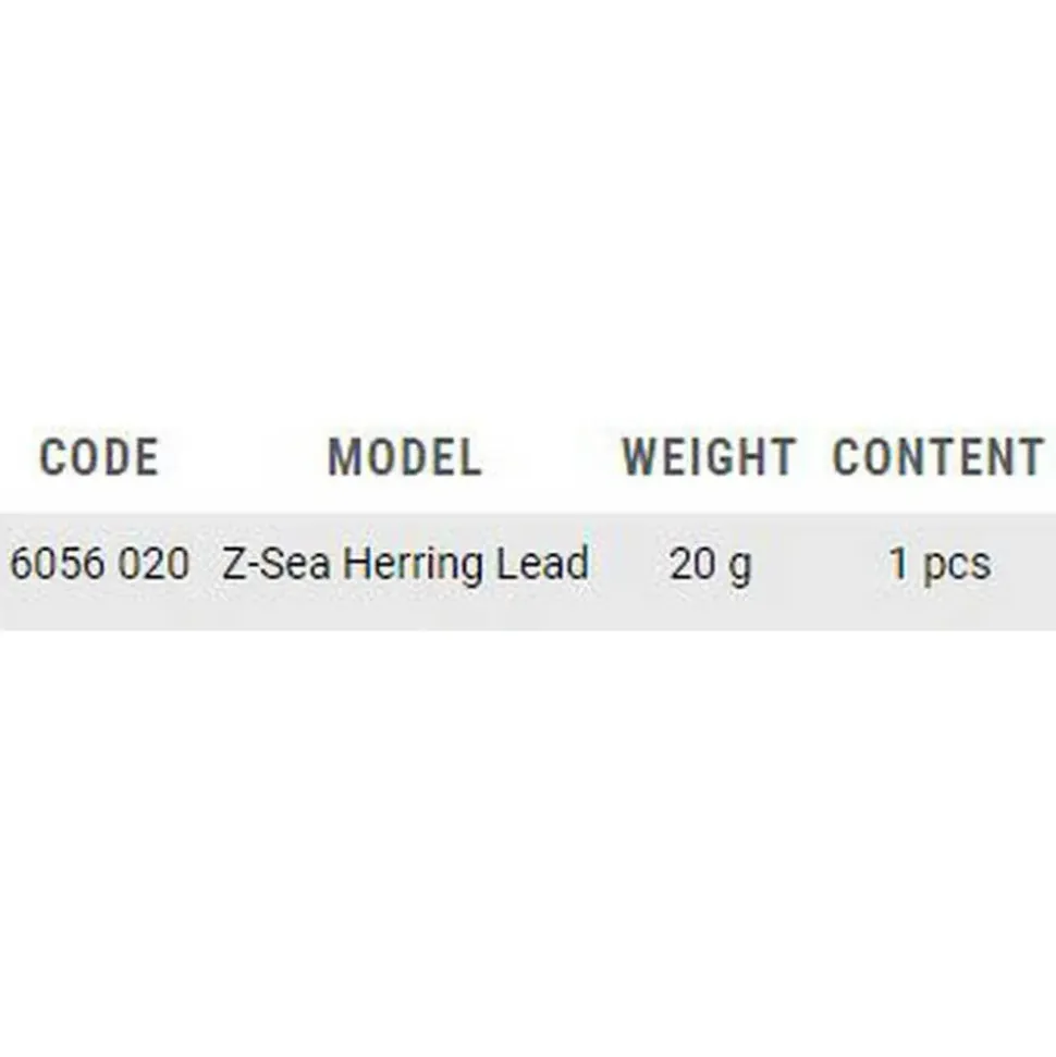 Zebco Plomo Z-Sea Herring