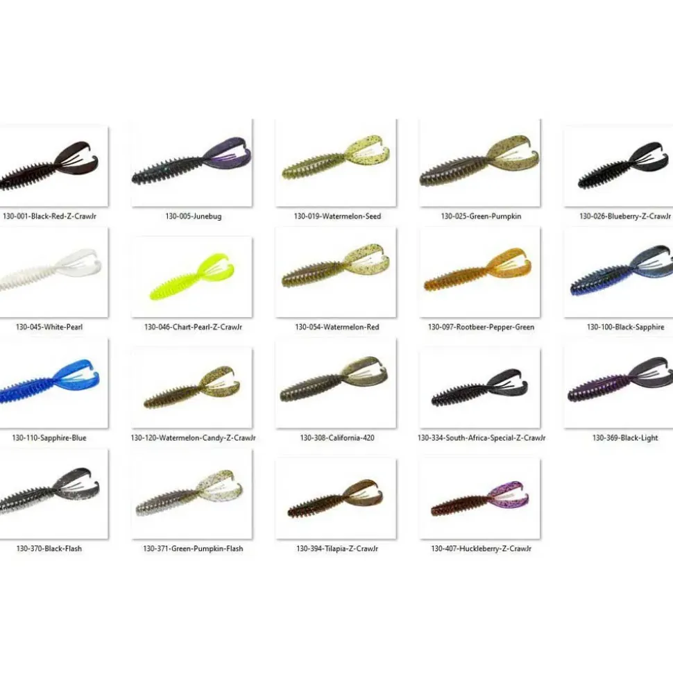Zoom Bait Vinilo Z-Craw JR 89 mm
